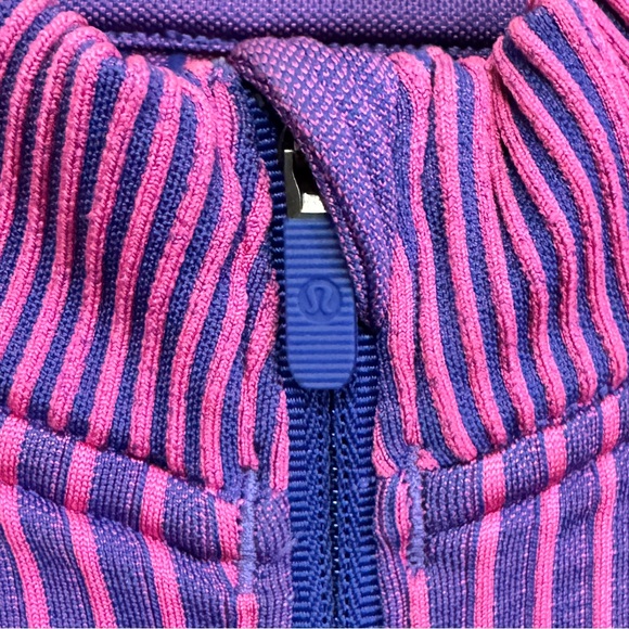 Lululemon Rest Less Ribbed Crop Half Zip - Picture 4 of 7